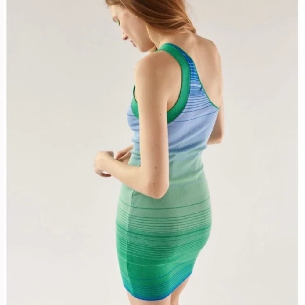 NWT Urban Outfitters Jax One Shoulder Mini Dress Size L - Picture 3 of 9